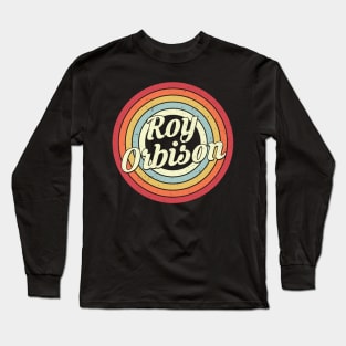 Orbison Proud Name Retro Rainbow Tribute Long Sleeve T-Shirt